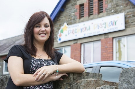 Last year’s VQ Learner of the Year Emma Thomas from ‘Dechrau Disglair’ (Bright Start) nursery in St Clears.