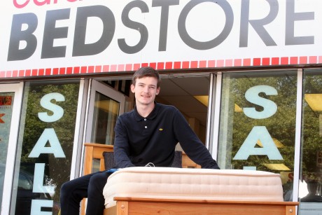Cory bedding down for sales career