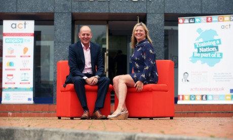 ACT Limited’s directors Andrew and Caroline Cooksley.