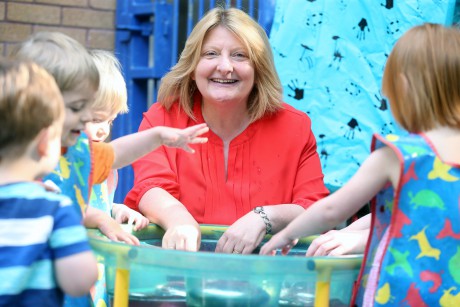  The University of South Wales Child Care Services Department’s service manager Karen Parker – “important to recognise staff potential”.