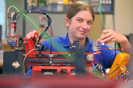  Apprentice of the Year finalist Maria Brooks is an ambassador for engineering careers.