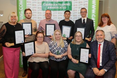 Cambrian Training Award winners 2022