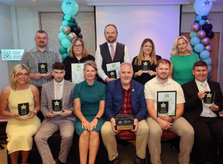 Group photo of the winners